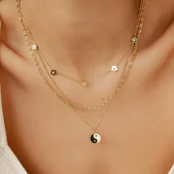 Necklace Sets | Hey Happiness Achtsamkeit Layering Halskette Set