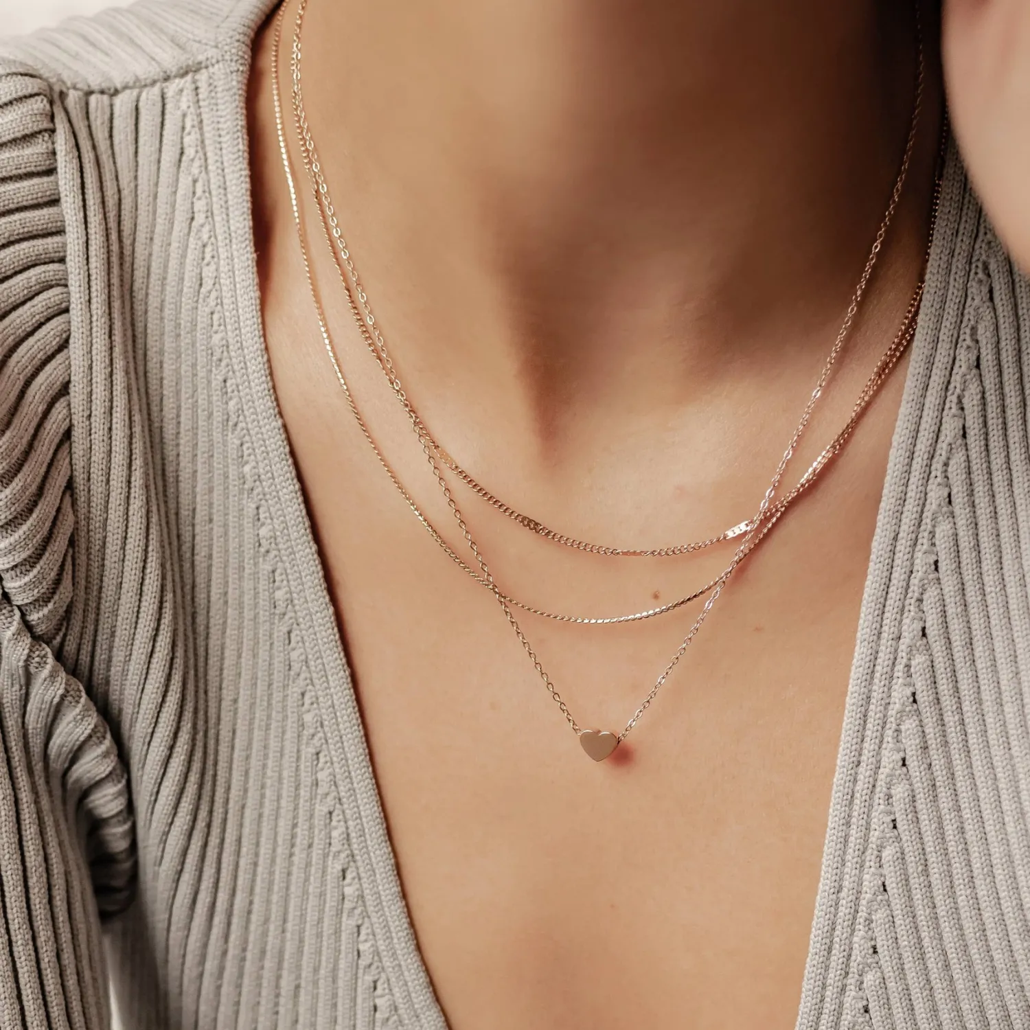 Necklace Sets | Hey Happiness Amore Layering Halskette Set