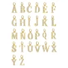 Anhänger | Hey Happiness Anhänger Buchstabe Sterlingsilber in Gold