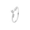 Schlichte Ringe | Hey Happiness Apex Schmaler Ring Sterlingsilber Silver