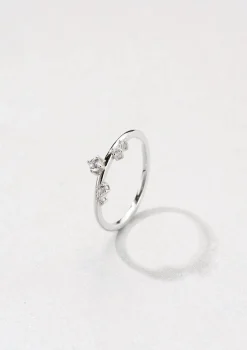 Schlichte Ringe | Hey Happiness Apex Schmaler Ring Sterlingsilber Silver