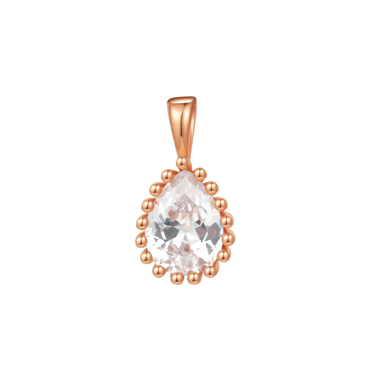 Filigrane Ketten | Hey Happiness April Diamant Geburtsstein Halskette Sterlingsilber