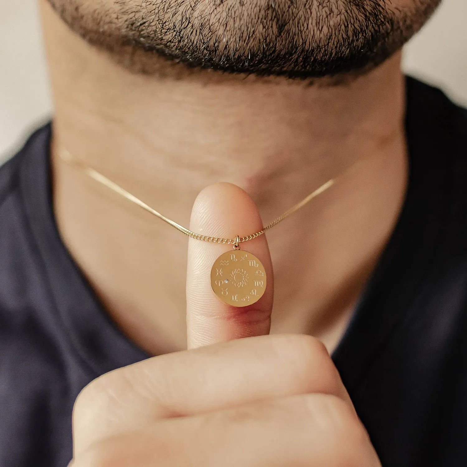 Filigrane Ketten | Hey Happiness Aries Star Constellation Pendant Necklace