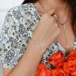 Charm Armbänder | Hey Happiness Armband Blume des Lebens Rosegold Rose Gold