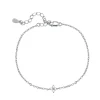 Charm Armbänder | Hey Happiness Armband mit Gänseblümchen Anhänger aus Sterlingsilber Silver