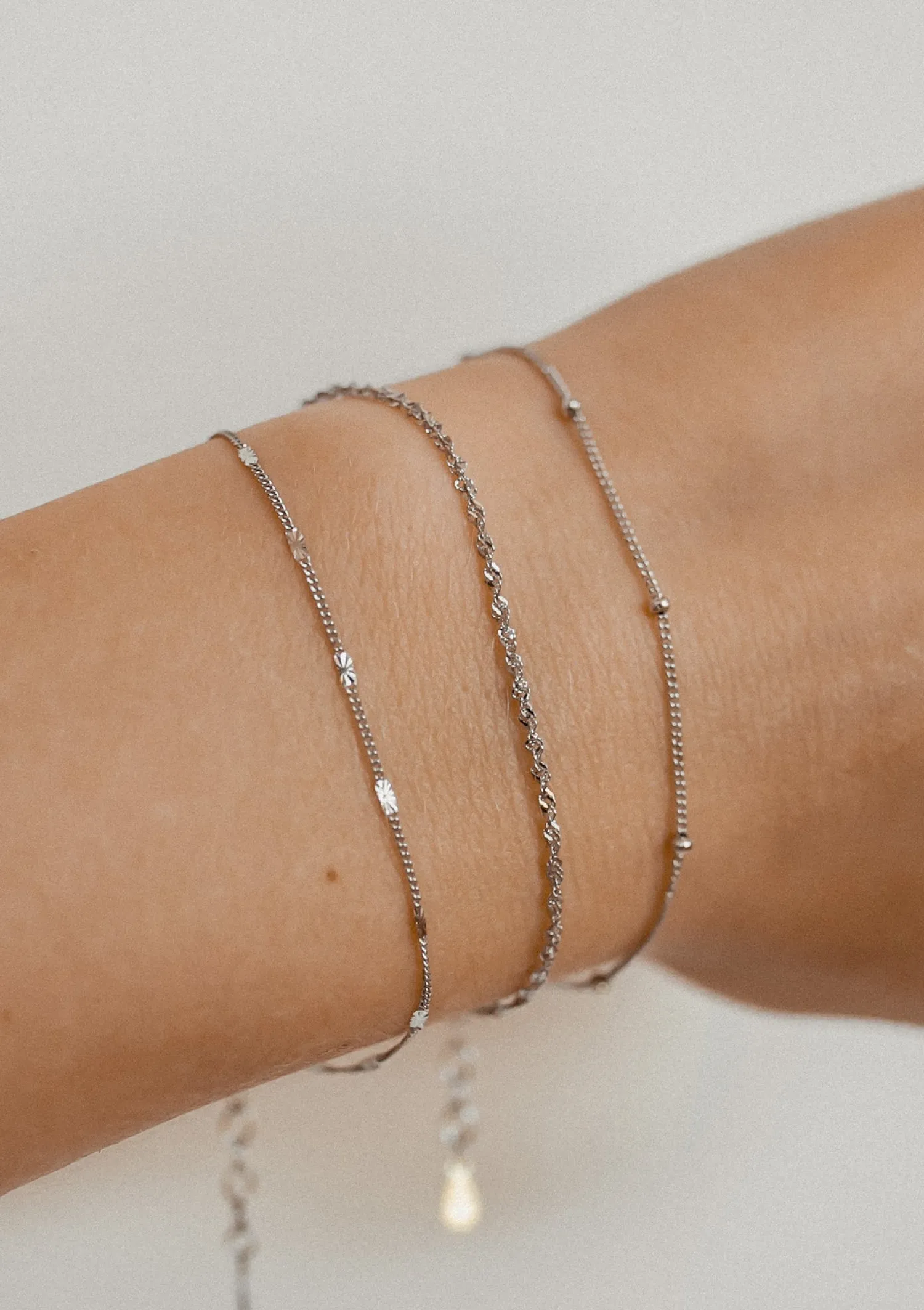 Ketten Armbänder | Hey Happiness Armband mit Kugeln Sterlingsilber Silver