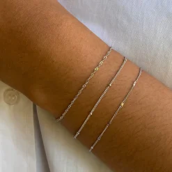 Ketten Armbänder | Hey Happiness Armband mit Kugeln Sterlingsilber Silver