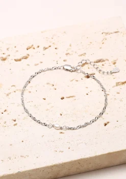 Charm Armbänder | Hey Happiness Armband mit Perle Sterlingsilber Silver