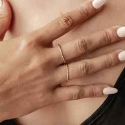Trauringe Und Eheringe | Hey Happiness Ausdauer Ring 14K Gold