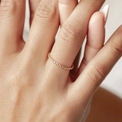 Trauringe Und Eheringe | Hey Happiness Ausdauer Ring 14K Gold
