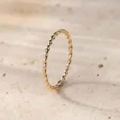 Trauringe Und Eheringe | Hey Happiness Ausdauer Ring 14K Gold
