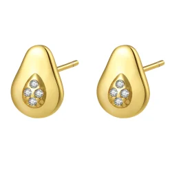 Ohrstecker | Hey Happiness Avocado Ohrstecker Sterlingsilber