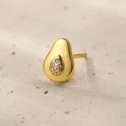 Ohrstecker | Hey Happiness Avocado Ohrstecker Sterlingsilber