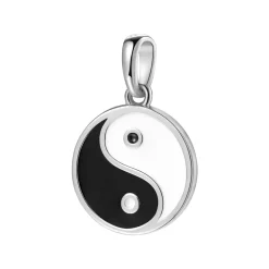 Anhänger | Hey Happiness Balance Anhängerr für Ruhe und Harmonie in Silberfarbe Silver