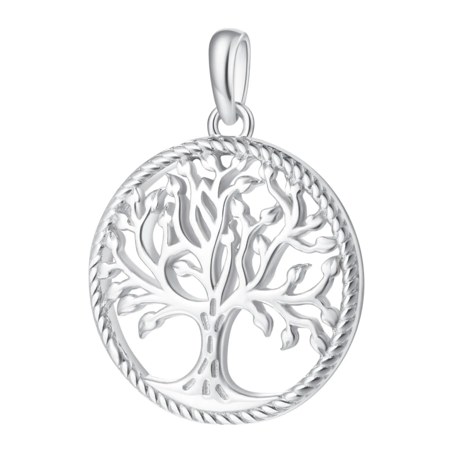 Anhänger | Hey Happiness Baum des Lebens Anhänger Sterlingsilber Silver