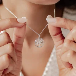 Anhänger | Hey Happiness Baum des Lebens Anhänger Sterlingsilber