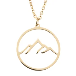 Filigrane Ketten | Hey Happiness Berg Kette in farbe Gold