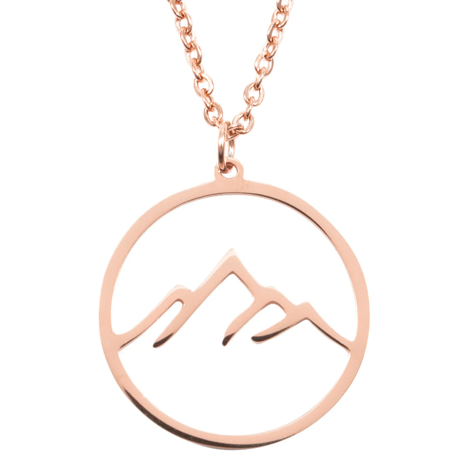 Filigrane Ketten | Hey Happiness Berg Kette in Rosegold Rose Gold