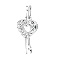 Anhänger | Hey Happiness Bindung Anhänger für Liebe und Verbindung in Silberfarbe Silver
