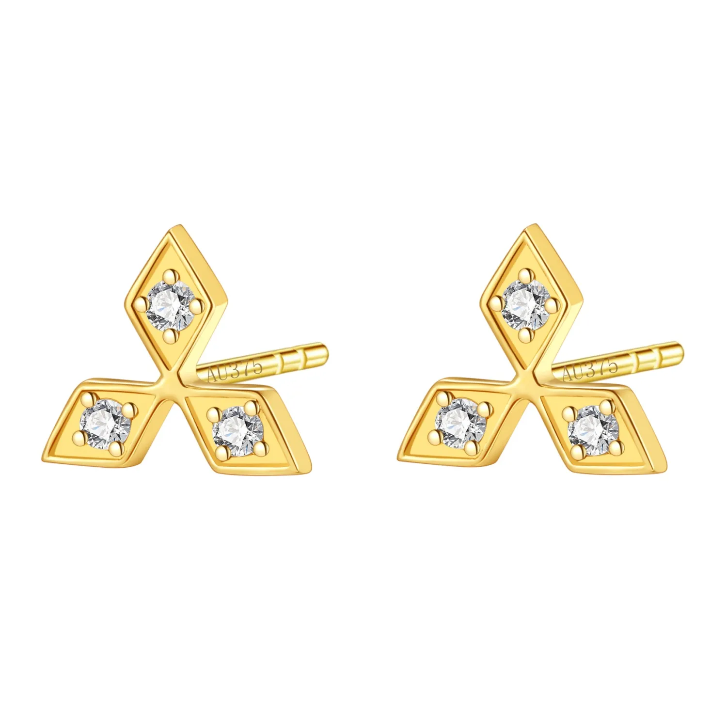 Ohrstecker | Hey Happiness Blissful 375 Ohrstecker Gold