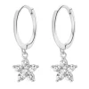 Huggie Ohrringe | Hey Happiness Blümchen Huggie Ohrringe Sterlingsilber Silver