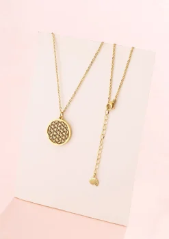 Filigrane Ketten | Hey Happiness Blume des Lebens Kette Gold