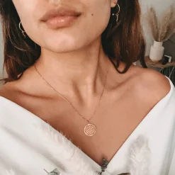 Filigrane Ketten | Hey Happiness Blume des Lebens Kette Rosegold Rose Gold
