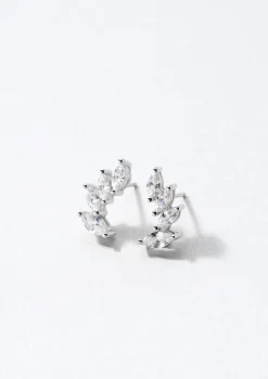 Ohrstecker | Hey Happiness Bogen Ohrstecker Sterlingsilber Silver