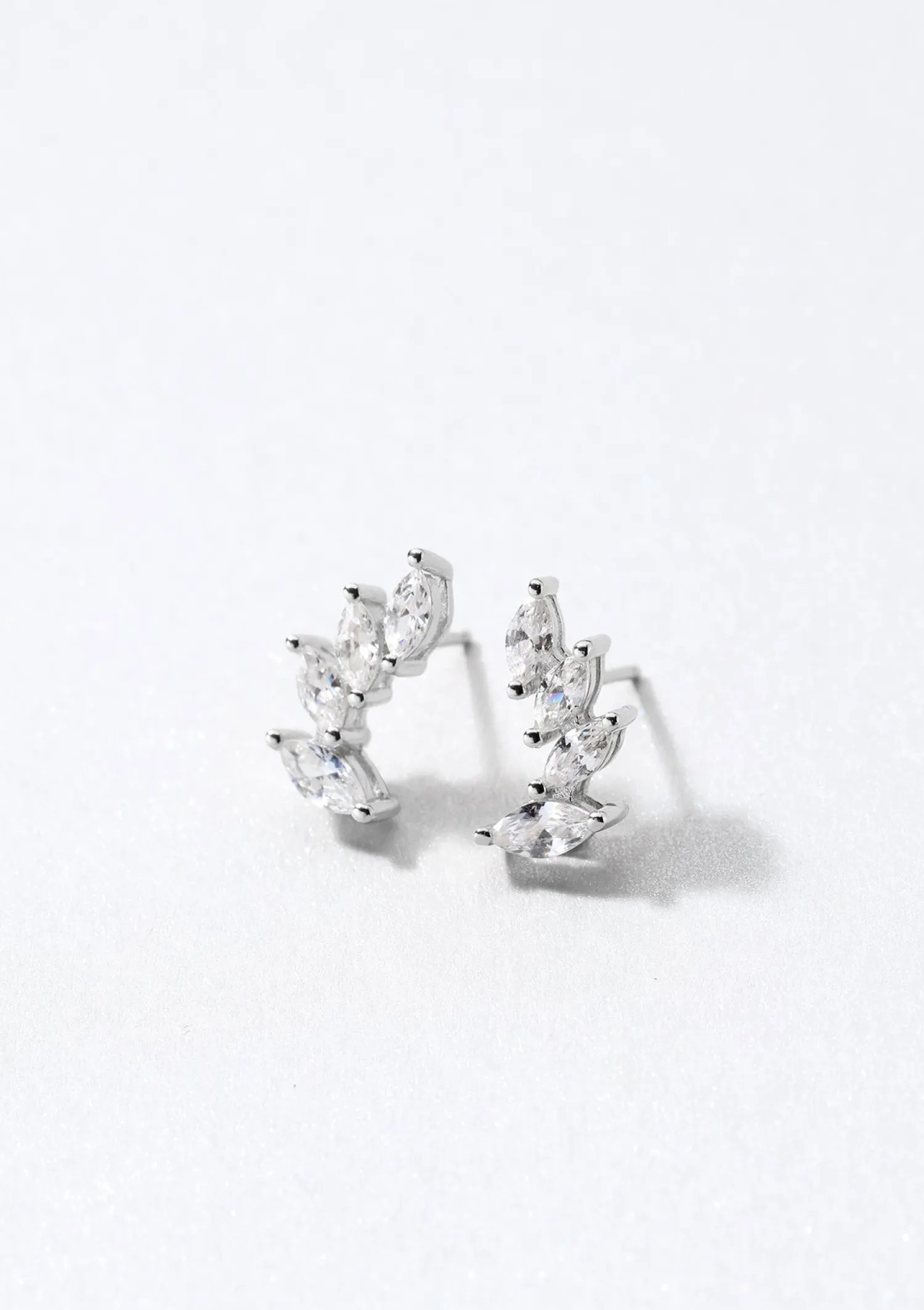 Ohrstecker | Hey Happiness Bogen Ohrstecker Sterlingsilber Silver