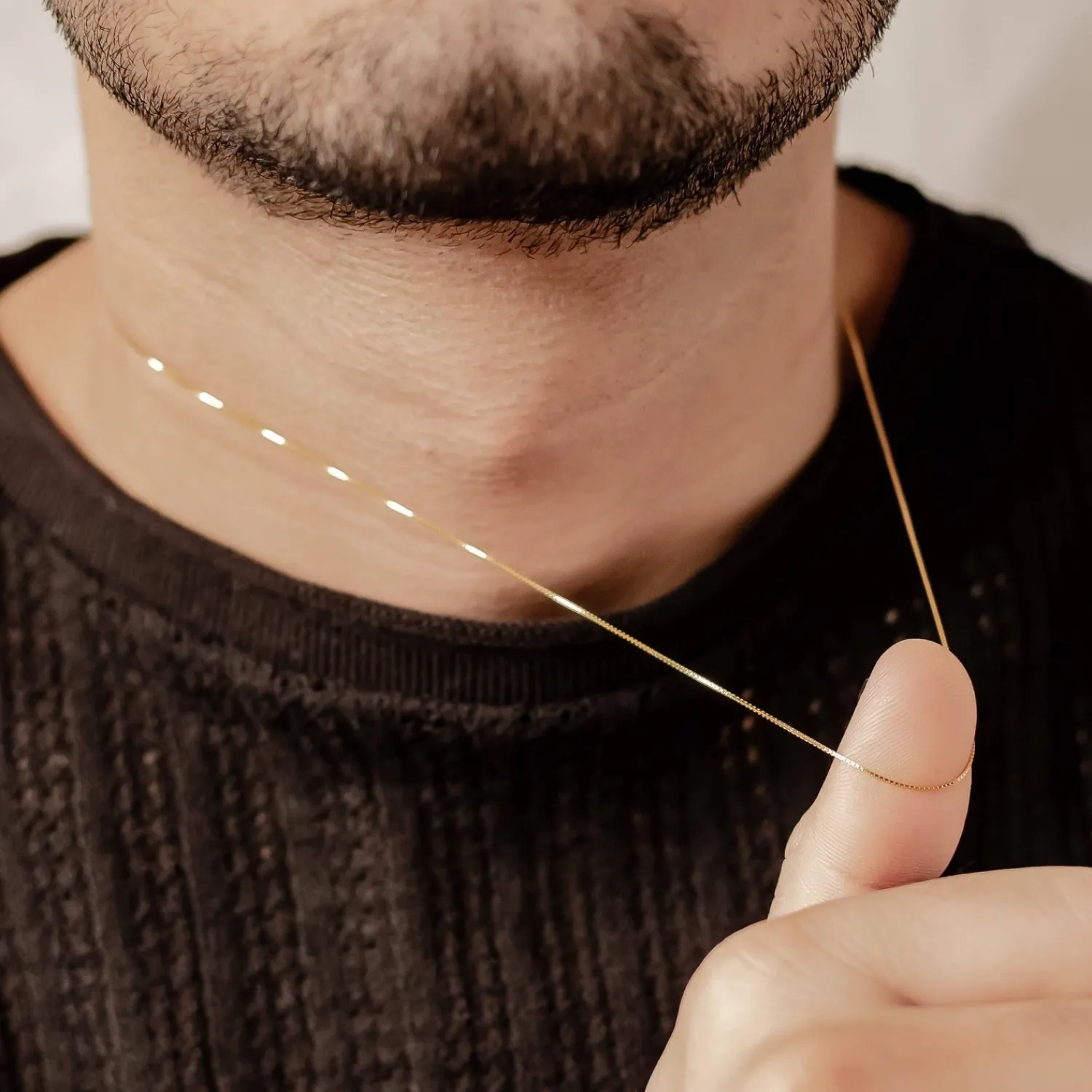 Filigrane Ketten | Hey Happiness Box Chain Kette Veretes Sterlingsilber Gold
