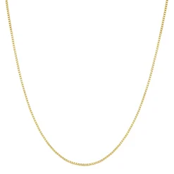 Filigrane Ketten | Hey Happiness Box Link Kette Gliederkette in Gold