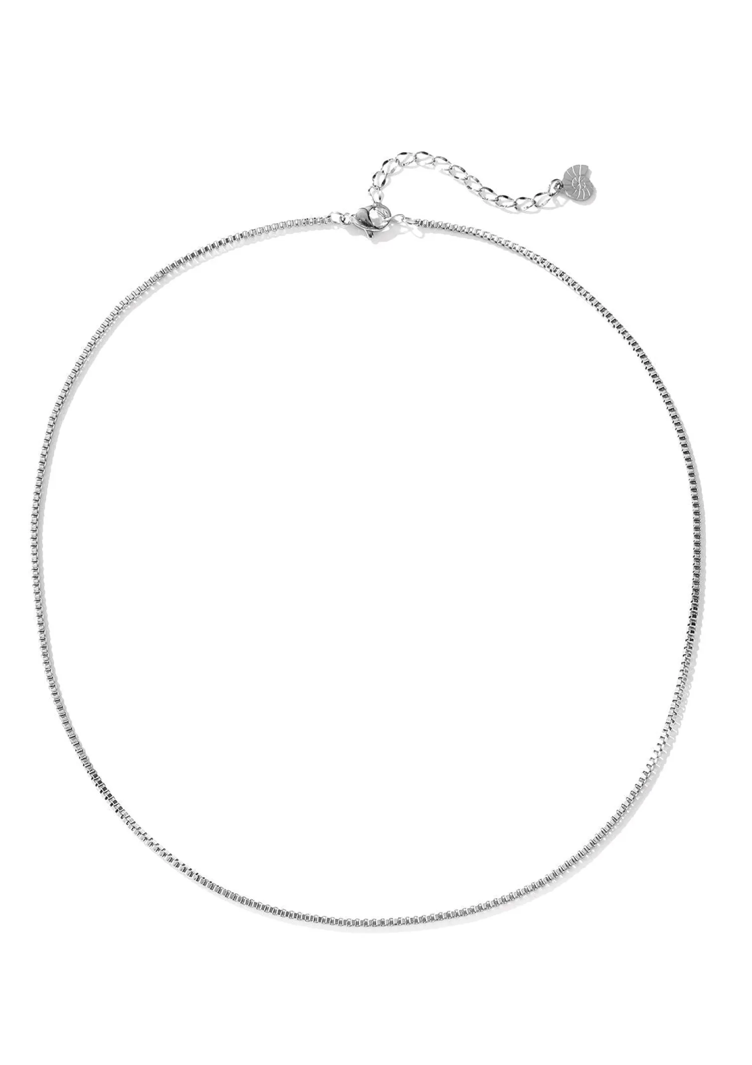Filigrane Ketten | Hey Happiness Box Link Kette Gliederkette in Silber Silver