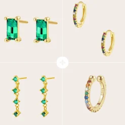Earring Stack Sets | Creolen | Hey Happiness Bunte Ohrringe Set