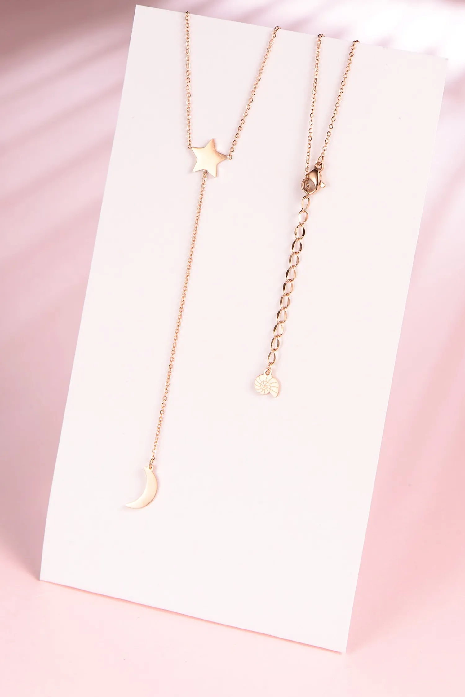 Necklace Sets | Hey Happiness Celestial Ketten Set in Rosegold Rose Gold