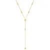 Lariat Necklaces | Filigrane Ketten | Hey Happiness Cherish Y Kette Gold Sterlingsilber