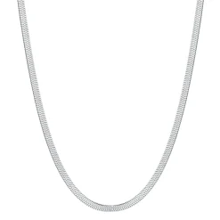 Choker Ketten | Filigrane Ketten | Hey Happiness Choker Schlangenkette Silber Silver