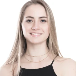 Choker Ketten | Filigrane Ketten | Hey Happiness Choker Set im Zarten Design in farbe Gold