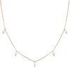 Perlenketten | Filigrane Ketten | Hey Happiness Cinque Kette mit Perlenanhänger Rosegold Rose Gold