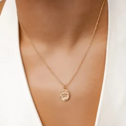 Filigrane Ketten | Hey Happiness Collar Colgante El Conector Plata de Ley 925