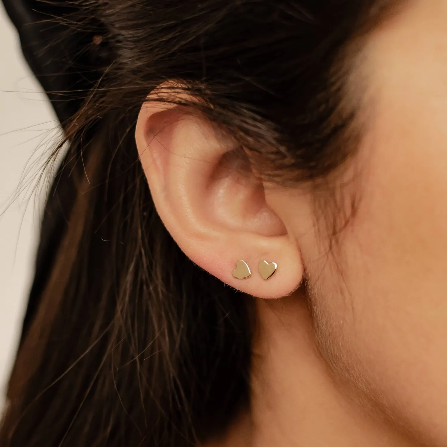 Ohrstecker | Hey Happiness Compassion Ohrstecker 14K Gold