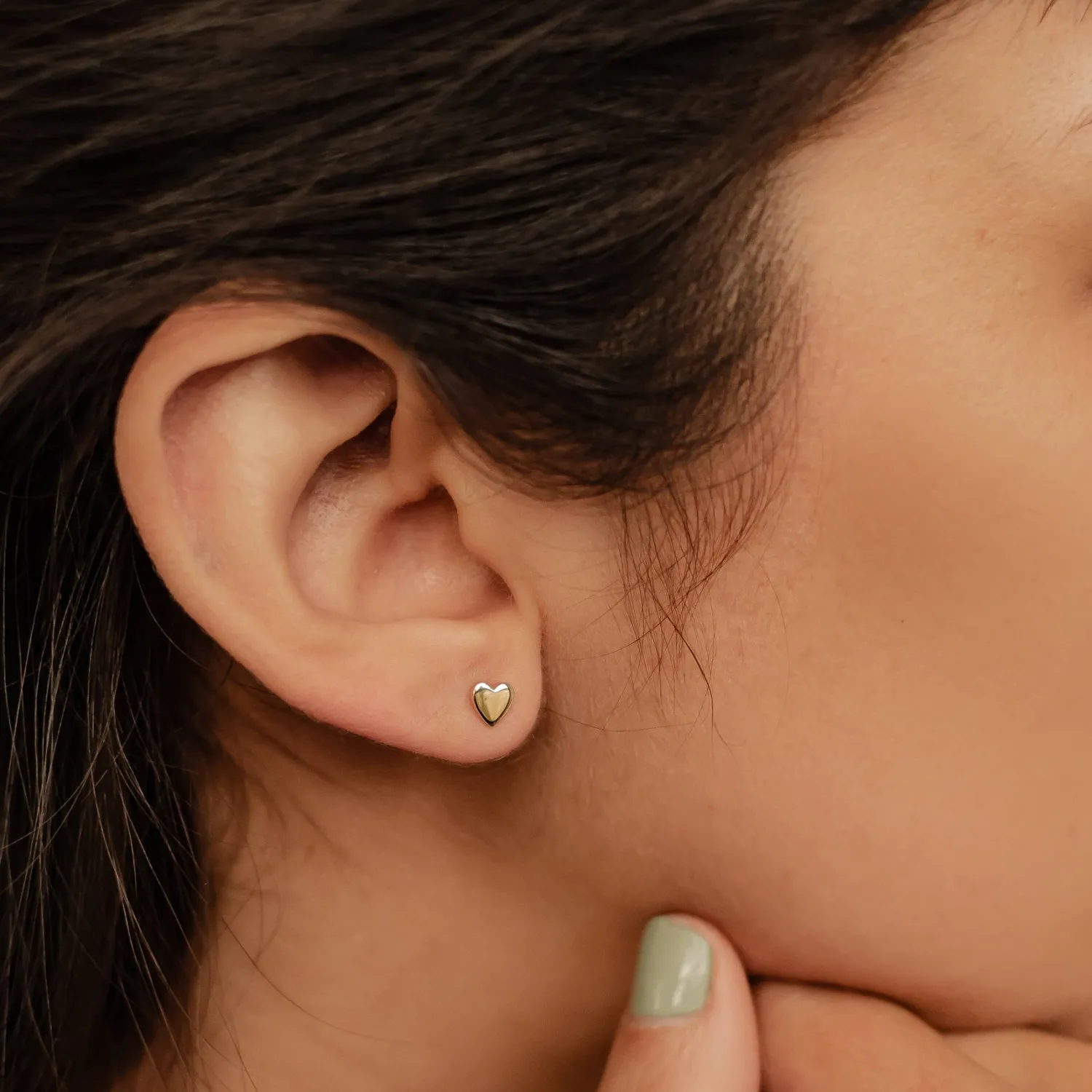 Ohrstecker | Hey Happiness Compassion Ohrstecker 14K Gold