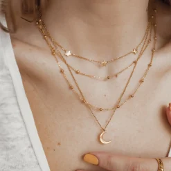 Auffällige Ringe | Hey Happiness Croissant Ring in Gold