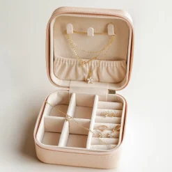 Necklace Sets | Hey Happiness Daisy Sterling Silver Jewelry and Case Set