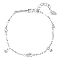 Charm Armbänder | Hey Happiness Dazzle Armkette Sterlingsilber Gold