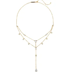 Filigrane Ketten | Hey Happiness Dazzle Double Chain Y Necklace Sterling Silver