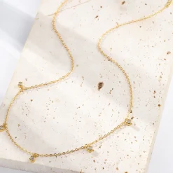 Filigrane Ketten | Hey Happiness Dazzling Zirkonia Kette Sterlingsilber