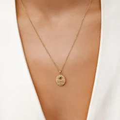 Filigrane Ketten | Hey Happiness Der Sonnenschein Anhänger Kette aus Sterlingsilber