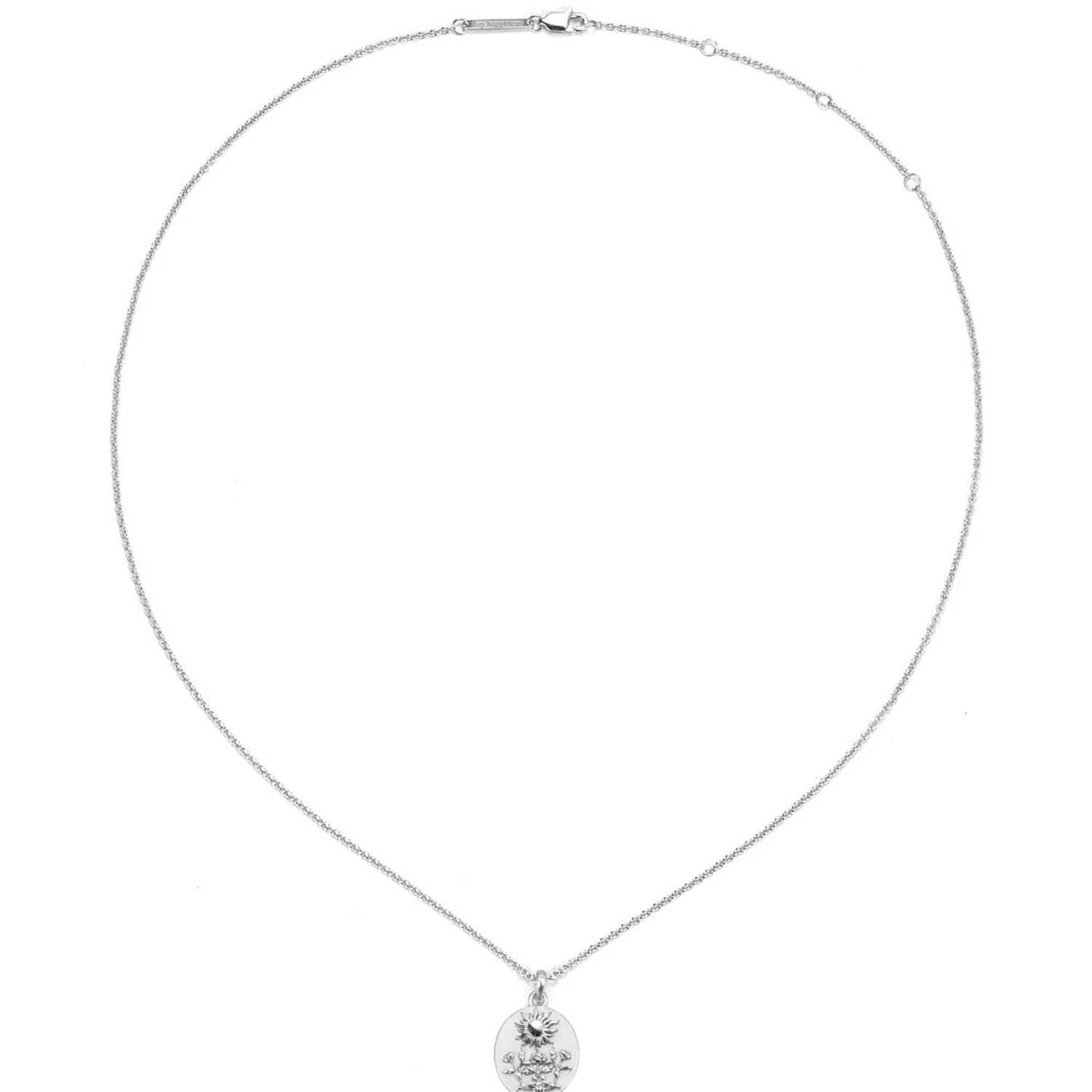 Filigrane Ketten | Hey Happiness Der Sonnenschein Anhänger Kette aus Sterlingsilber