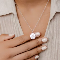 Filigrane Ketten | Hey Happiness Der Sonnenschein Anhänger Kette aus Sterlingsilber