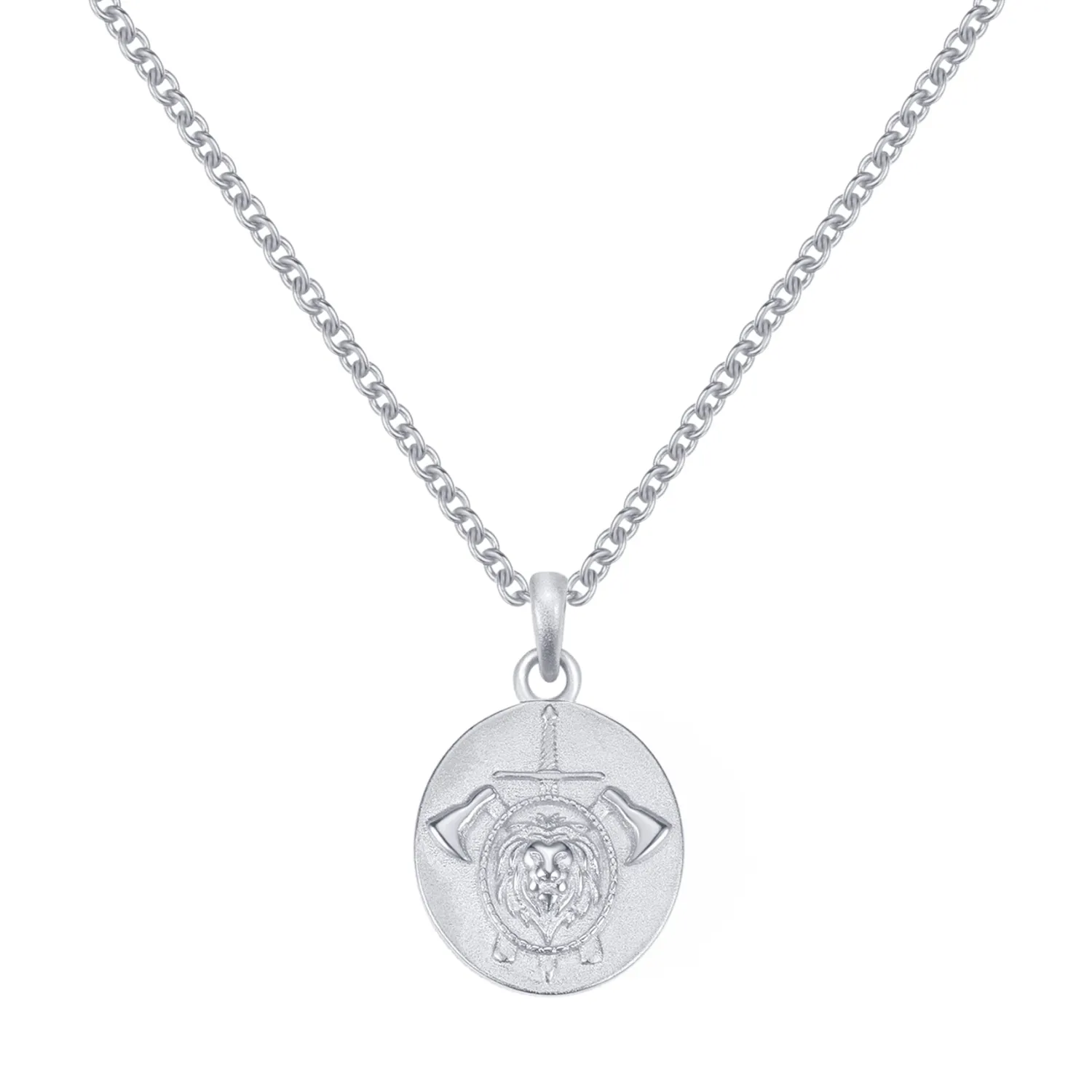 Filigrane Ketten | Hey Happiness Der Warrior Anhänger Kette aus Sterlingsilber